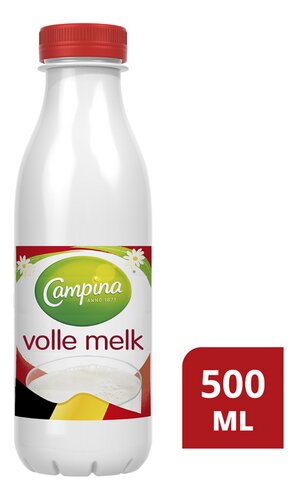 CAMPINA Volle melk PET 50cl
