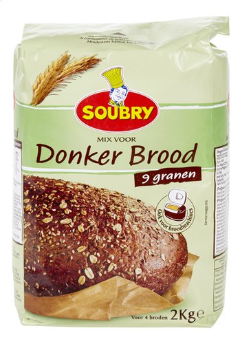 SOUBRY bloem 9-granenbrood 2kg