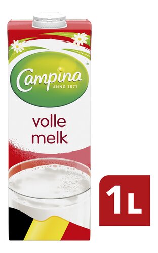 CAMPINA Volle melk Brik 1L
