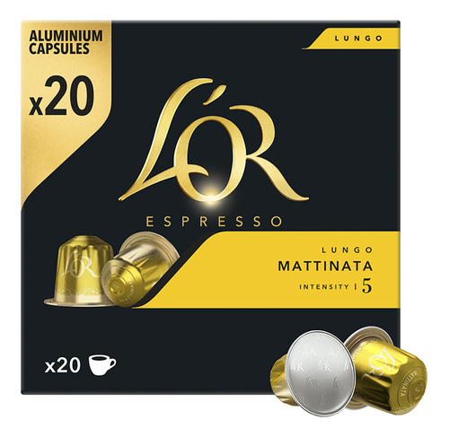 L'OR ESPRESSO caps Lungo Mattinata5 20st