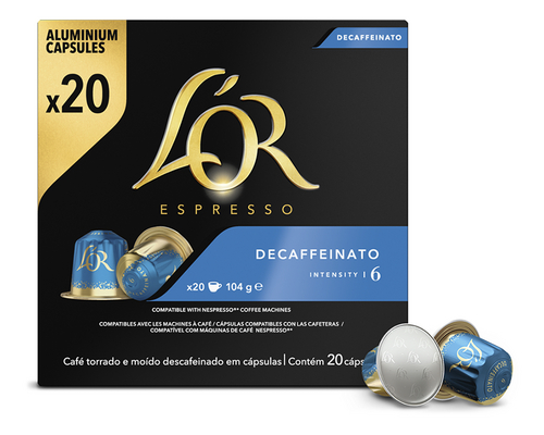 L'OR ESPRESSO caps Decaffeinato 6 20st