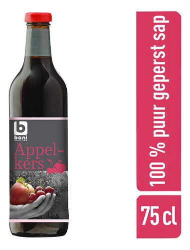 BONI appel-kersensap glas 75cl