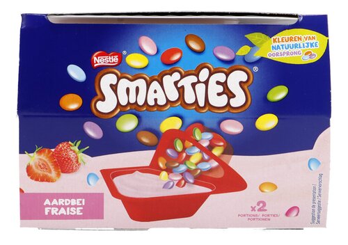SMARTIES Yoghurt Aardbei 2x120g