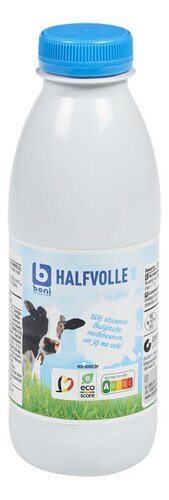 BONI halfvolle melk PET 50cl