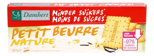DAMHERT Petit Beurre natuur MS 167g