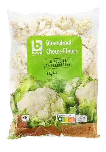 BONI bloemkool in roosjes 1kg