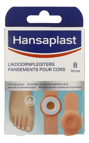 HANSAPLAST likdoornpleisters 8st