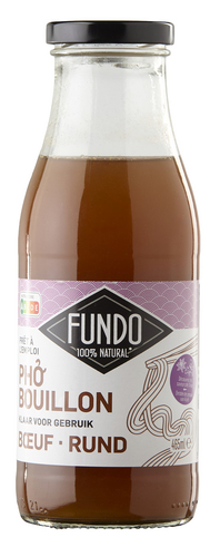 FUNDO Bouillon Pho Rund 465ml