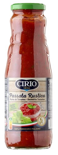 CIRIO passata Rustica basilicum bok 680g