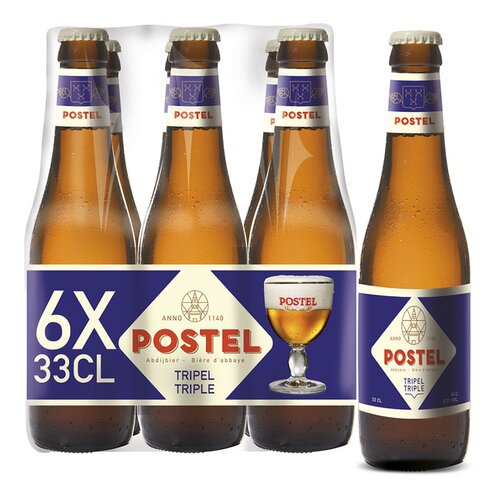 POSTEL abdijbier tripel 8,7% 6x33cl
