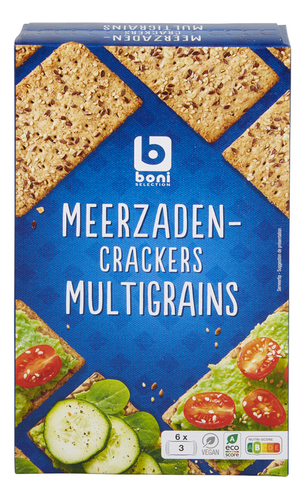 BONI crackers meerzaden 315g