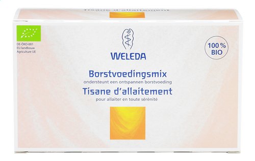 Tisane allaitement bio Weleda - accompagement allaitement