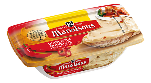 MAREDSOUS smeerkaas duiveltje 200g