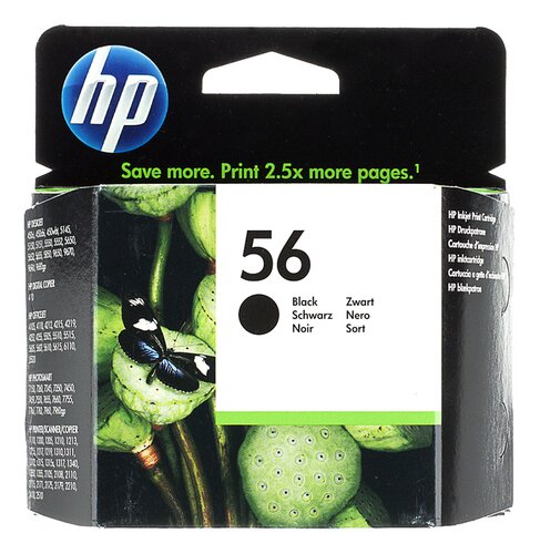 HP Cartouche d'encre 56 noir 19ml | Colruyt