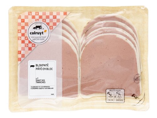 COLRUYT Blokpastei 170g