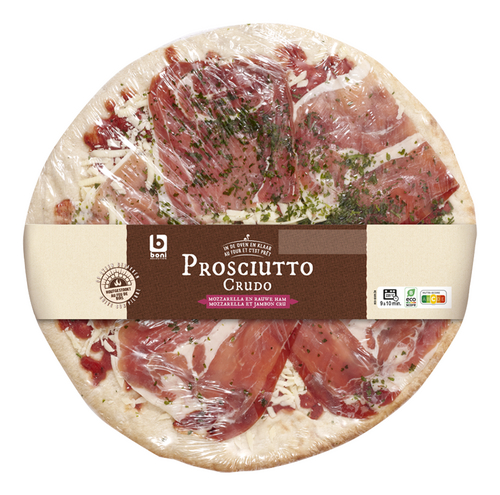 BONI pizza Prosciutto Crudo 385g