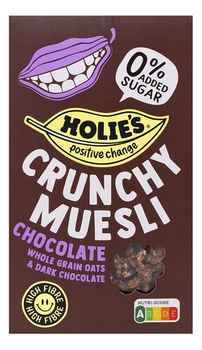 HOLIE'S Crunchy Muesli Chocolate 400g