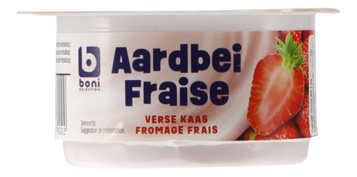 BONI verse kaas aardbei 180g