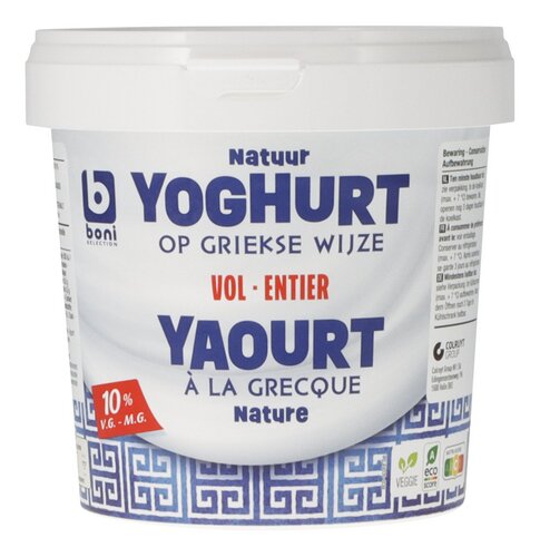BONI Griekse yoghurt 10% 1kg