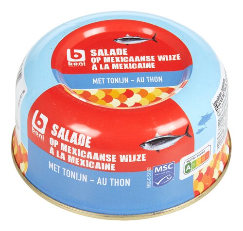 BONI tonijn salade mexicaans MSC 250g
