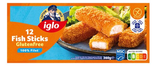 IGLO Fish sticks Glutenfree 12st 360g
