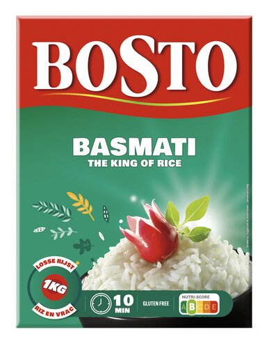 BOSTO Basmati Losse rijst 1kg