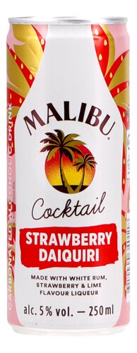 MALIBU Strawberry Daiquiri 5,0% 25cl