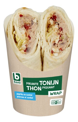 BONI Wrap Spicy Tuna 190g