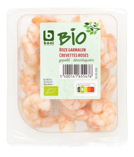 BONI BIO garnalen gepeld 100g
