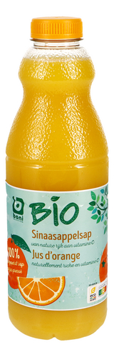 BONI BIO sap sinaasappel PET 1L