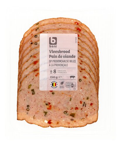BONI Vleesbrood Provençaals 150g