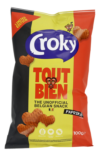 CROKY Chips Tout Bien Heart Paprika 100g