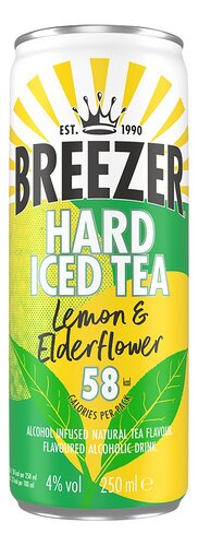 BREEZER Hard Iced Tea Lemon-Elder4% 25cl