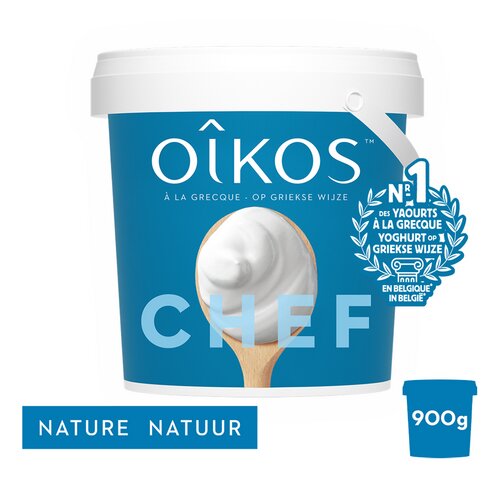 OIKOS Oikos vol yoghurt Natuur 900g