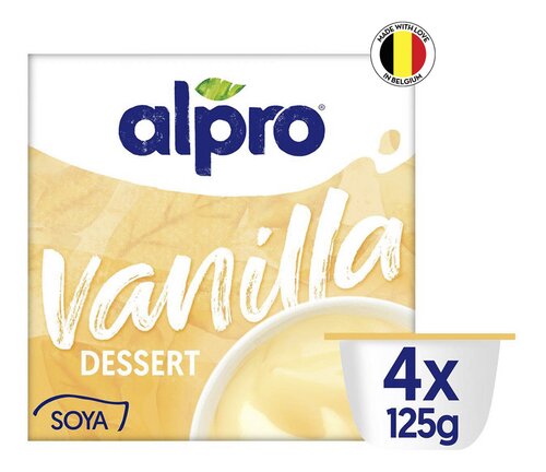 ALPRO dessert vanille 4x125g