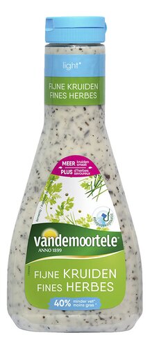 VANDEMOORTELE vinaigrette Vegan 450ml