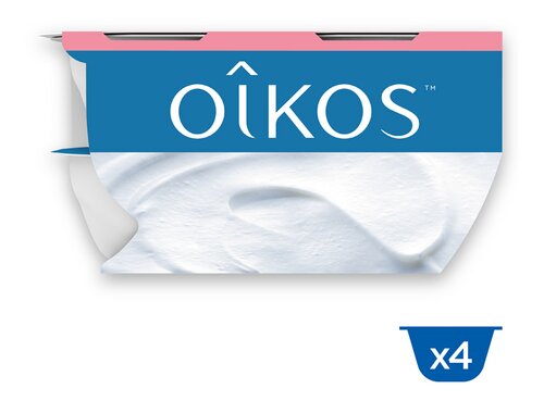 OIKOS volle yogh.nat.suik. 4x115g