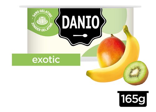 DANIO Verse kaas exotisch fruit 165g