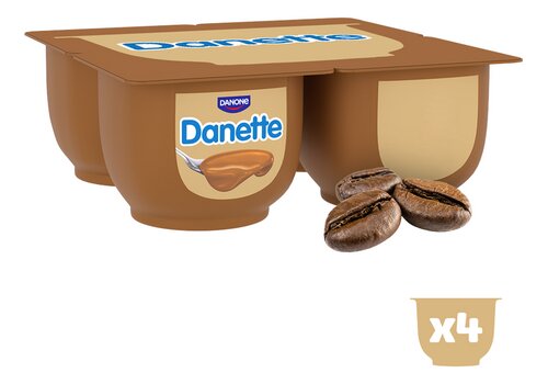 DANETTE roomdessert expresso 4x125g