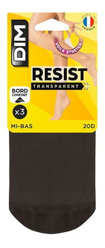Dim - Mi-bas Noir 35-41
