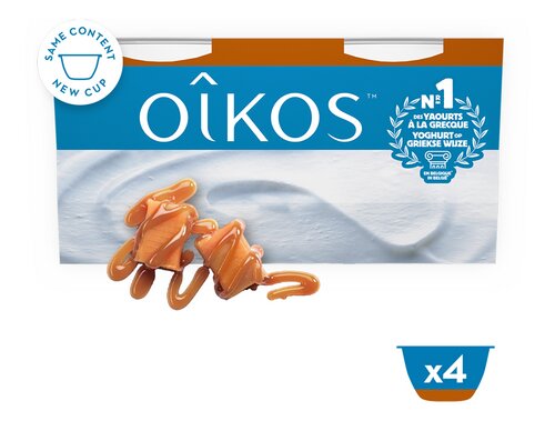 OIKOS gezouten karamel 4x115g