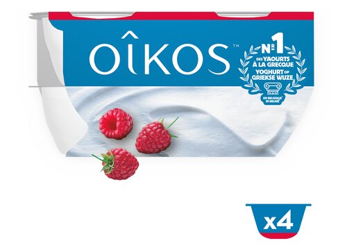 OIKOS volle yogh. framb. 4x115g