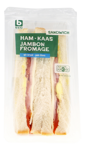 BONI broodje ham kaas tomaat 155g
