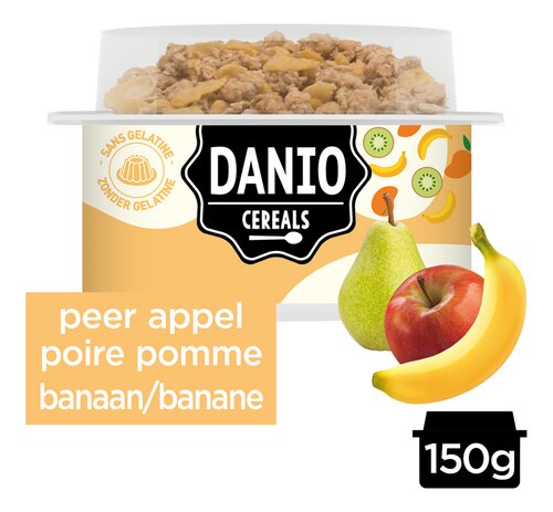 DANIO Verse kaas Gele Vrucht/Granen 150g