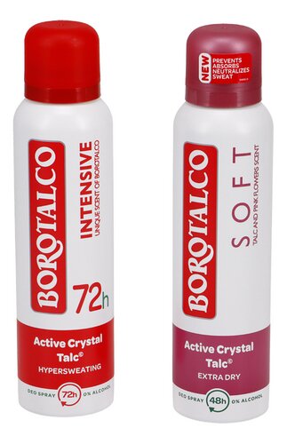 BOROTALCO deo Soft/Intensive 150ml