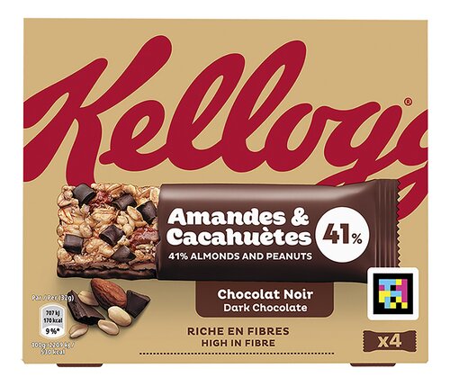 KELLOGG'S reep amandel-choc 4st