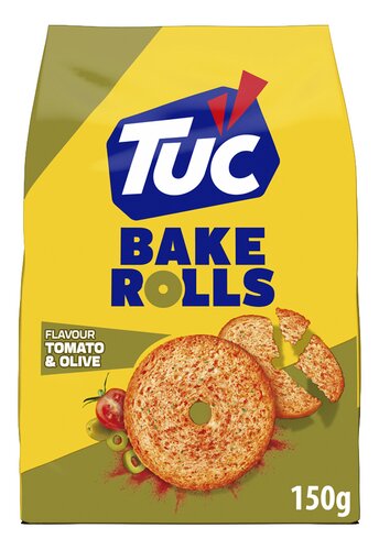 TUC bake rolls tomaat&olijf 150g