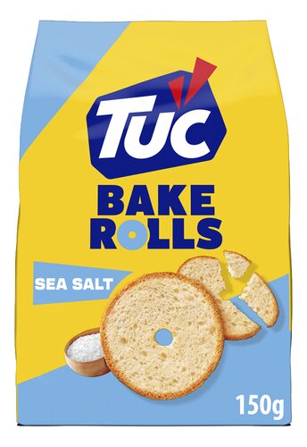 TUC bake rolls zeezout 150g