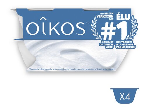 OIKOS volle yogh. natuur 4x115g