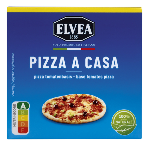 ELVEA Pizza a Casa tomatensaus brik 250g